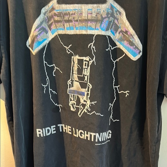 Fear Of God Metallica Ride the Lightning Shirt - Collection One - Picture 3 of 4